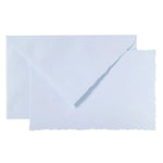 LALO Vergé 10 Cartes avec Enveloppes 97x152 Cranté-Correspondance-Lalo-Bleu-Papeterie du Dôme