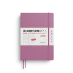 LCHT Agenda A5 Journalier Rigide - Anglais-Agenda-Leuchtturm 1917-2026-Dusty rose-A5-Papeterie du Dôme