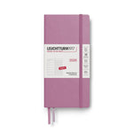 LCHT Agenda Wallet Semainier & Carnet Pointillés Rigide - Anglais-Agenda-Leuchtturm 1917-2026-Dusty rose-A5-Papeterie du Dôme