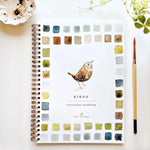 LEX Cahier d'exercices de Peinture-Cahier d'exercises-Emily Lex Studio-Oiseaux-Papeterie du Dôme
