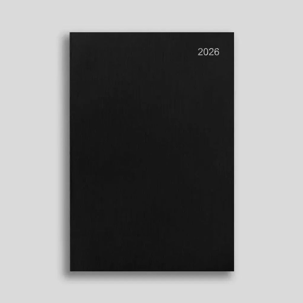 LSM Recharge Agenda Mayfair-Recharge Agenda-Leathersmith of London-2026-Noir-Papeterie du Dôme