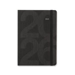 Letts Agenda Block A5 Semainier-Agenda-Letts-2026-Noir-Papeterie du Dôme