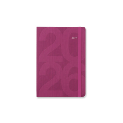 Letts Agenda Block A6 Semainier-Agenda-Letts-2026-Pink-Papeterie du Dôme