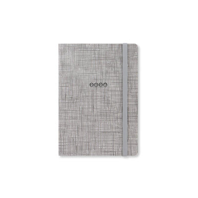 Letts Agenda Edge A6 Semainier + Notes-Agenda-Letts-2026-Gris-Papeterie du Dôme