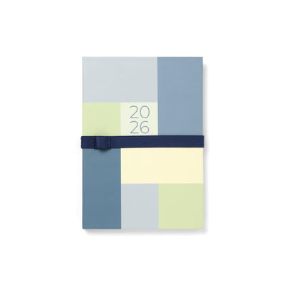 Letts Agenda Gradient A5 Semainier-Agenda-Letts-2026-Bleu-Papeterie du Dôme