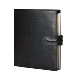 MGN Agenda Orgnaiseur AK17 Borneo Patte-Agenda Cuir-Mignon-Noir-Papeterie du Dôme