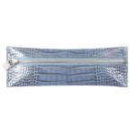 MGN Trousse Plate Zip Savannah-Trousse-Mignon-Bleu acier-Papeterie du Dôme