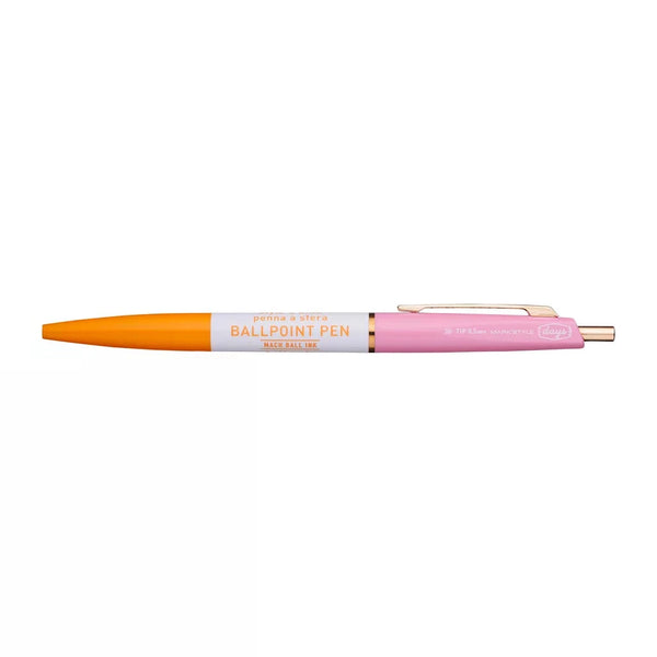 MKS 3-Section Anterique x Days Stylo Bille-Stylo Bille-Mark's-Orange Pink-Papeterie du Dôme