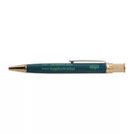 MKS Plaqué Or Laiton Stylo Bille-Stylo Bille-Mark's-Navy-Papeterie du Dôme