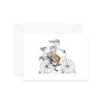 MLT Carte My Little Thing-Carterie-My Lovely thing-Simple-Balade À Vélo Avec Maman, Fille Et Garçon-Papeterie du Dôme