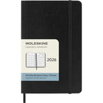 MSK Agenda Mensuel Souple 12 mois-Agenda-Moleskine-2026-Noir-Pocket 9x14-Papeterie du Dôme