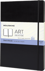 MSK Album Croquis Art Collection-Carnet-Moleskine-Noir-A4 21x29,7-Croquis-Papeterie du Dôme