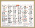 OBE Calendrier Classic 27x21-Calendrier-Oberthur-Papeterie du Dôme