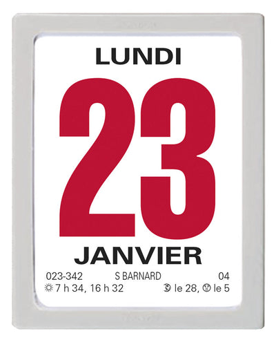 OBE Calendrier à Effeuiller 76x95-Agenda-Oberthur-Papeterie du Dôme
