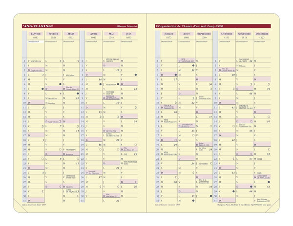 QVD Recharge Agenda Affaires Prestige-Recharge Agenda-Quo Vadis-Papeterie du Dôme