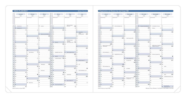 QVD Recharge Agenda Exécutif-Recharge Agenda-Quo Vadis-Papeterie du Dôme