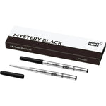 Recharge Stylo Bille Montblanc-Recharge Stylos-Montblanc-Noir-M Médium-Papeterie du Dôme