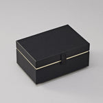 SMK Boîte de Rangement Premium One Line Small-Boîte de Rangement-Semikolon-Noir-Papeterie du Dôme