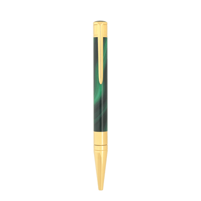 STD Initial Géode Vert Doré Stylo Bille-Stylo Bille-S.T. Dupont-Papeterie du Dôme