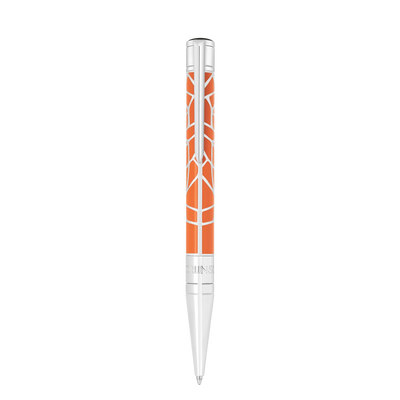 STD Initial Orlinski Orange Chromé Stylo Bille-Stylo Bille-S.T. Dupont-Papeterie du Dôme