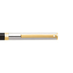 Stylo Bille Sheaffer Sagaris Noir Chrome et Doré-Stylo Bille-Sheaffer-Papeterie du Dôme