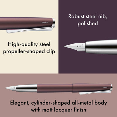 Stylo Plume Lamy Studio Orion Matt-Stylo Plume-Lamy-Papeterie du Dôme