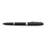 Stylo Roller Sheaffer Sagaris Noir Doré-Stylo Roller-Sheaffer-Papeterie du Dôme
