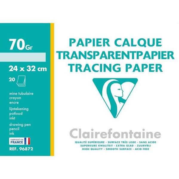 CLT Calque 24x32 70g-Papier-Clairefontaine-Papeterie du Dôme