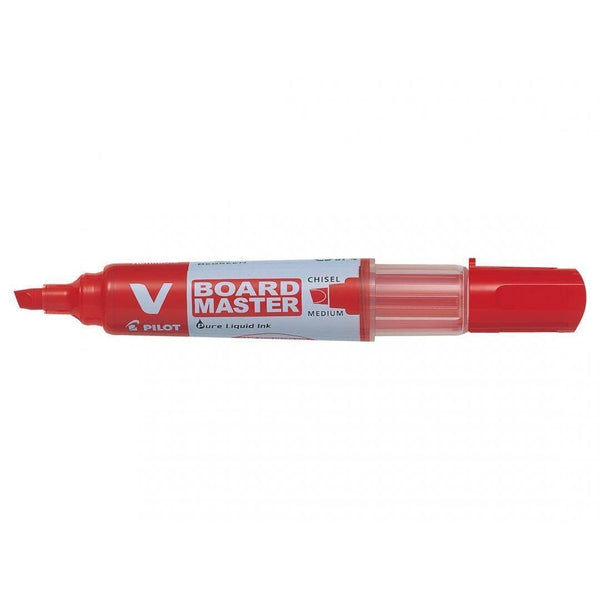 PLT V-Board Master Marqueur-Stylo Surligneur-Pilot Basics-Moyen 1.3 mm-Rouge-Papeterie du Dôme