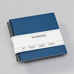 SMK Album Photo Spirale Piccolino Economy-Album Photo-Semikolon-17 x 17 cm-Marine-Crème-Papeterie du Dôme