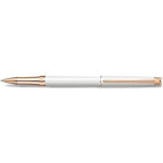 Stylo Roller Caran d'Ache Léman Slim Blanc Or Rose-Stylo Roller-Caran d'Ache-Papeterie du Dôme