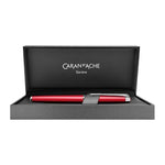 Stylo Roller Caran d'Ache Léman Slim Rouge-Stylo Roller-Caran d'Ache-Papeterie du Dôme