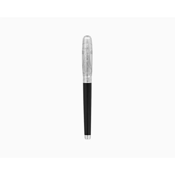 Stylo Roller S.T. Dupont D Line Homme de Vitruve Premium Noir-Stylo Roller-S.T. Dupont-Papeterie du Dôme